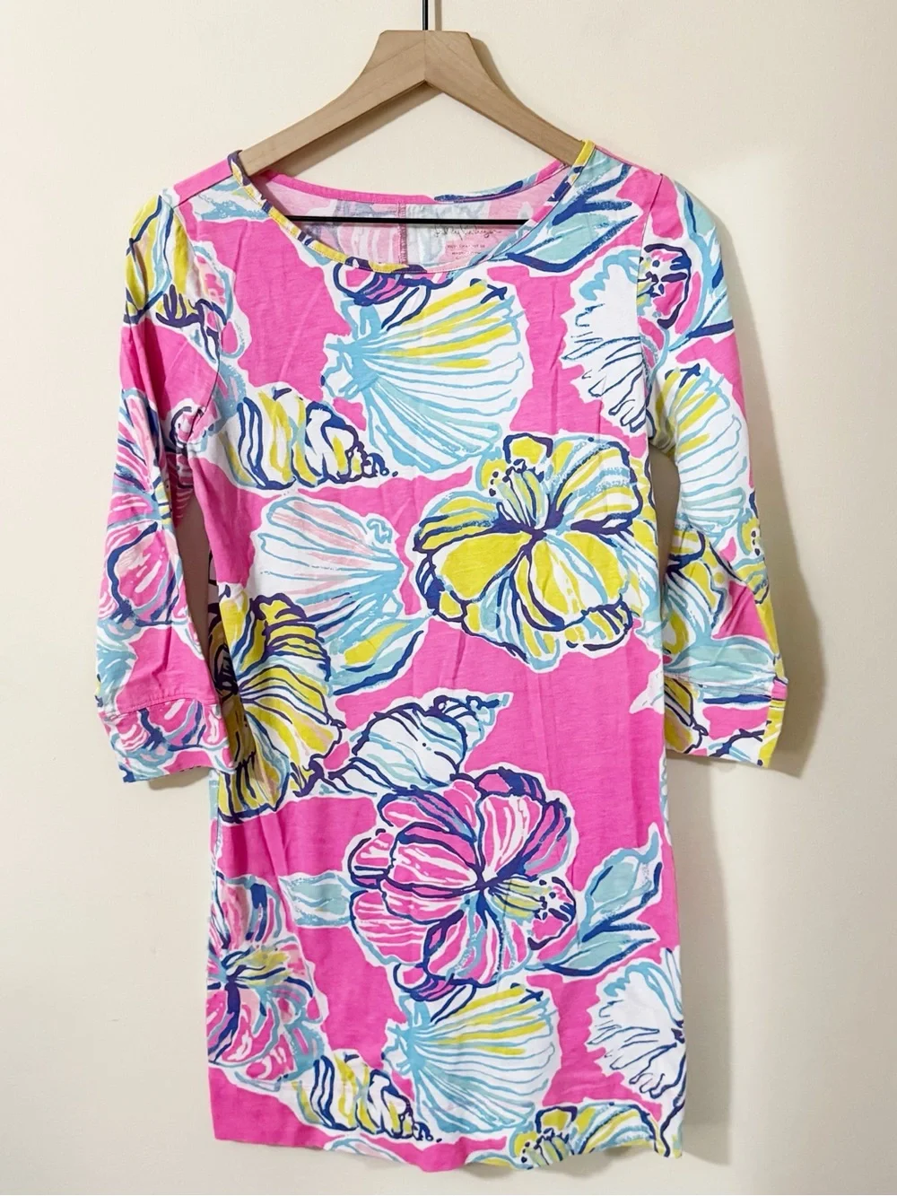 Lilly Pulitzer Womens Floral Pink Dress Size Small Summer - Picture 1 of 7